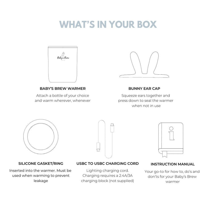 The Baby's Brew 3.0 Portable Bottle Warmer Pro