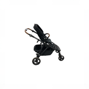 Shop Mockingbird Single to Double 3.0 Stroller, 2025, Charcoal with Penny Leather, Solid Black at GoodBuy Gear