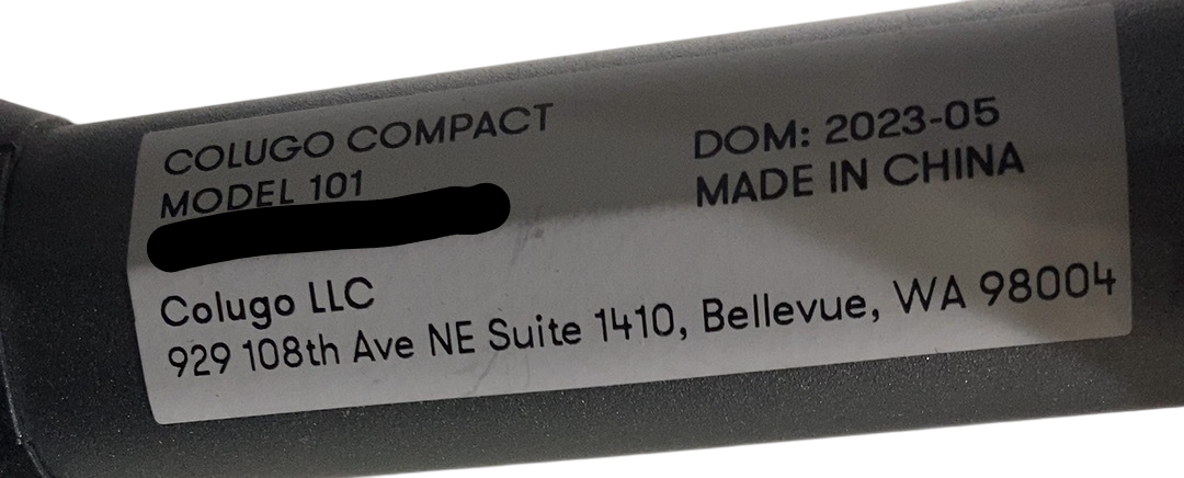 Shop Colugo Compact Stroller, 2023, Navy at GoodBuy Gear