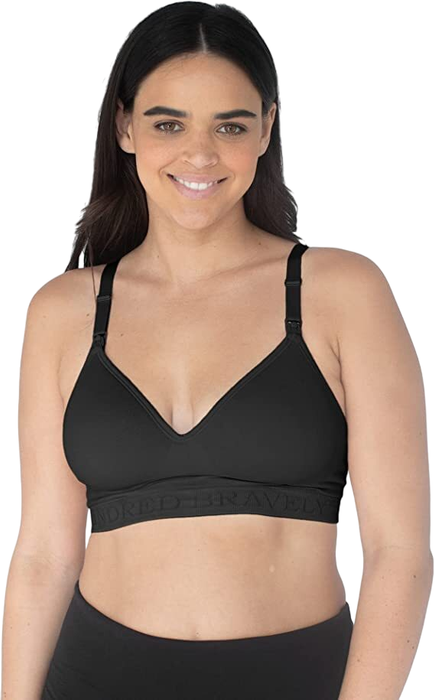 Shop Kindred Bravely Signature Sublime Contour Nursing & Maternity Bra, Medium, Regular, Black at GoodBuy Gear