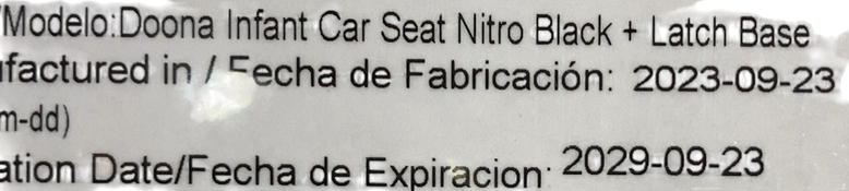 Shop Doona Infant Car Seat & Stroller Combo, 2023, Nitro Black at GoodBuy Gear