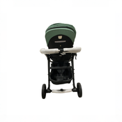 Shop Mockingbird Single to Double 3.0 Stroller, 2025, Charcoal with Black Leather, Sage at GoodBuy Gear