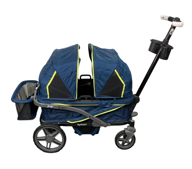 Shop Gladly Family Anthem4 Classic 4 Seater All Terrain Wagon Stroller, Neon Indigo at GoodBuy Gear