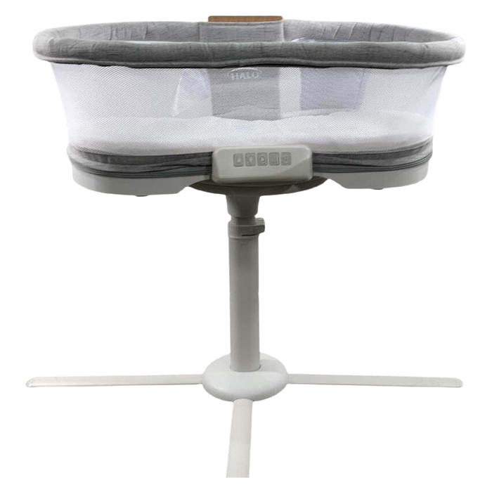 Shop Halo BassiNest Swivel Sleeper Luxe Series, Dove Grey Tweed at GoodBuy Gear