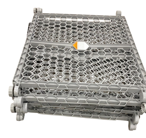 Shop Regalo 2-in-1 Plastic Play Yard and Safety Gate, Gray at GoodBuy Gear