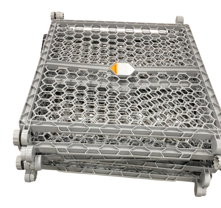 Shop Regalo 2-in-1 Plastic Play Yard and Safety Gate, Gray at GoodBuy Gear