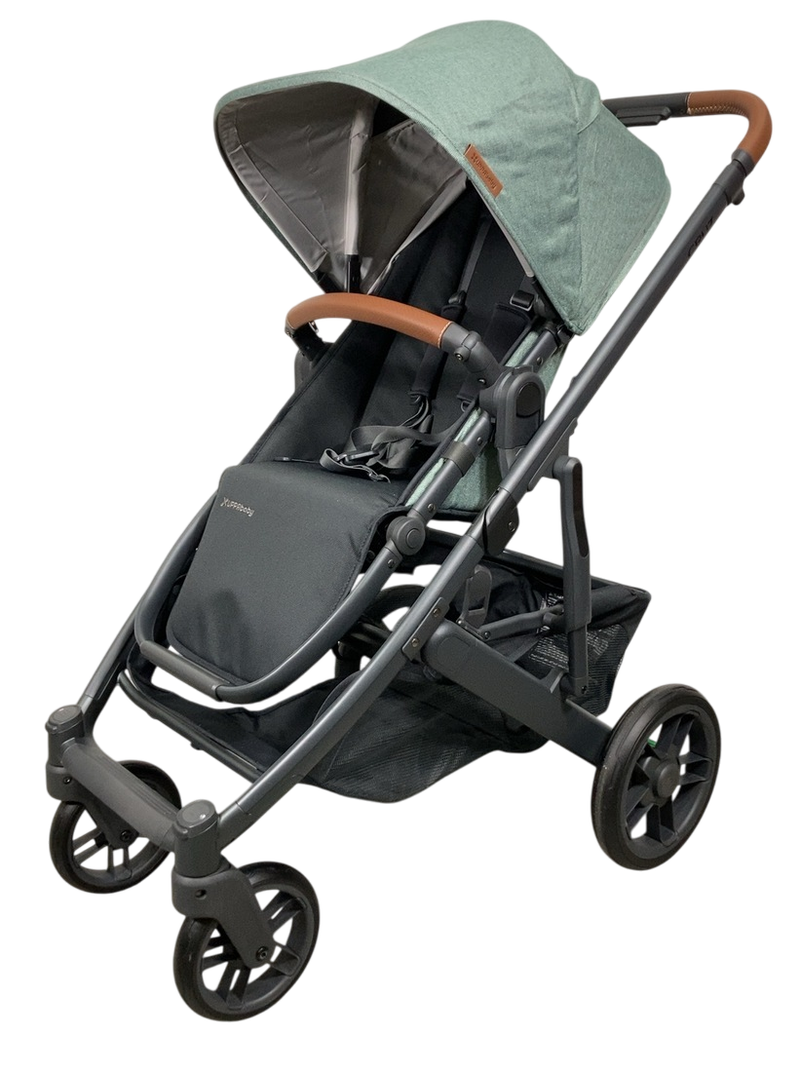 uppababy cruz gwen UPPAbaby CRUZ V2 Stroller, 2024, Gwen (Green Melange)