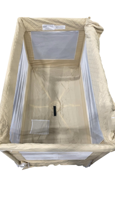 Shop Baby Delight Lunaire Full Size Mesh Crib and Playard, Organic Oat at GoodBuy Gear