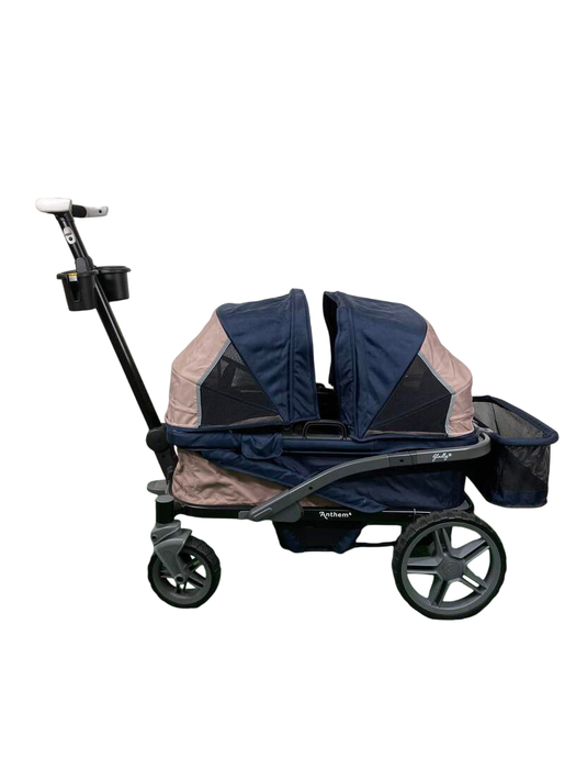 Shop Gladly Family Anthem4 Classic 4 Seater All Terrain Wagon Stroller, Sand and Sea at GoodBuy Gear