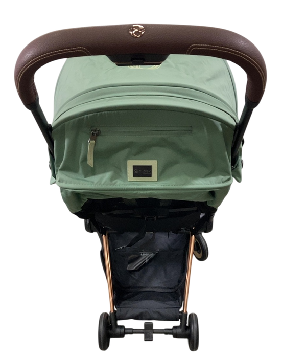 Shop Cybex Coya Stroller, 2023, Leaf Green, Rose Gold at GoodBuy Gear