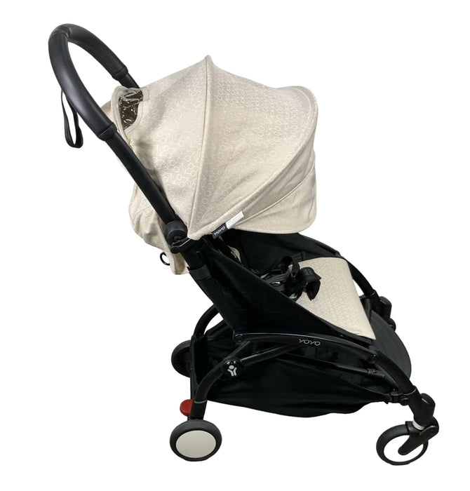 Babyzen YOYO2 Complete Stroller, 2024, Black with Bonpoint Beige
