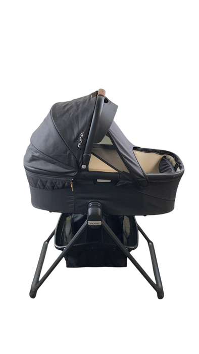 Shop Nuna Demi Grow Bassinet + Stand, 2023, Caviar at GoodBuy Gear