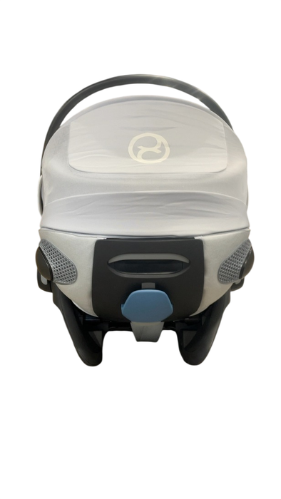 Shop Cybex Cloud T SensorSafe Infant Car Seat With Load Leg Base, 2025, Platinum White at GoodBuy Gear