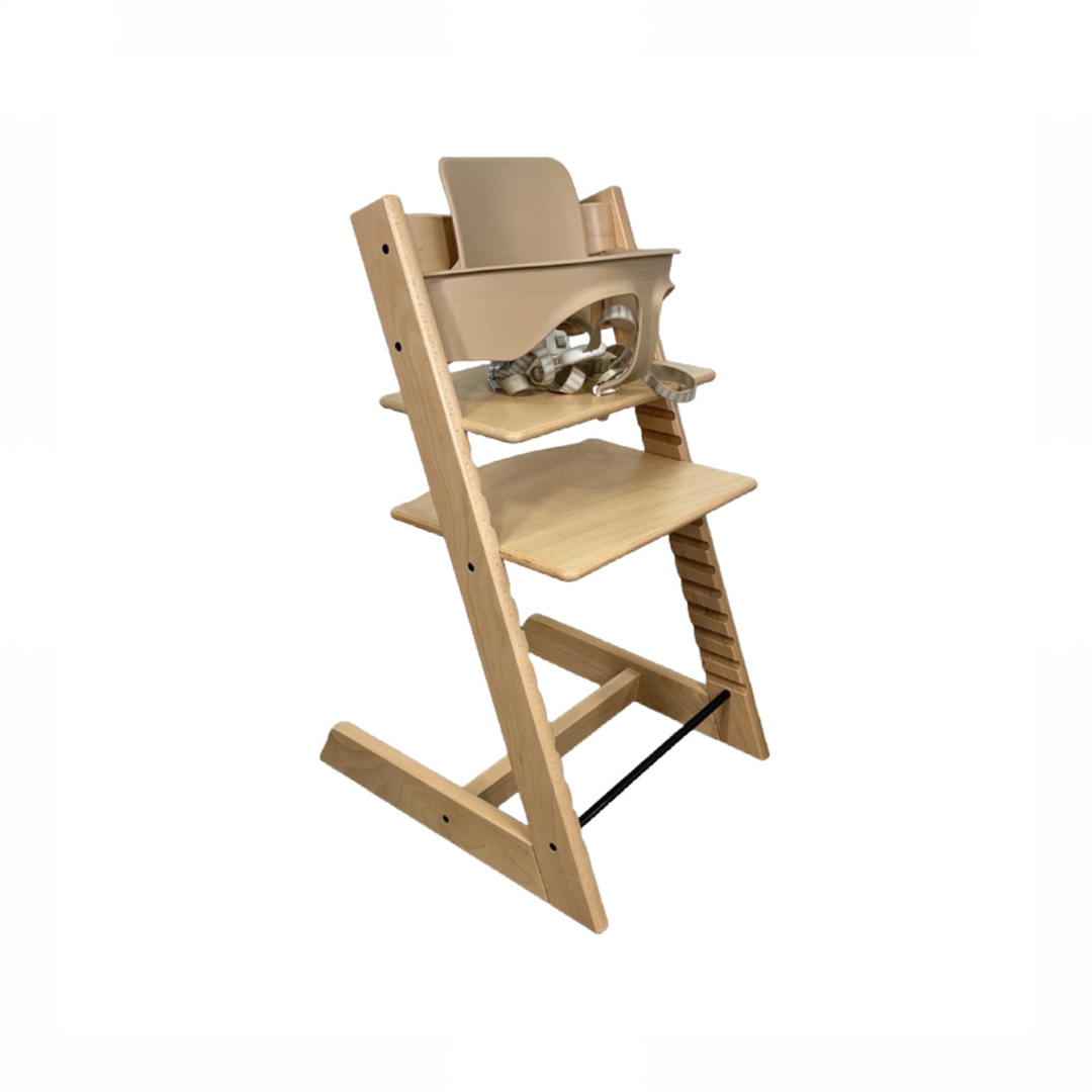 Stokke Tripp Trapp High Chair With Baby Set, 1, Natural