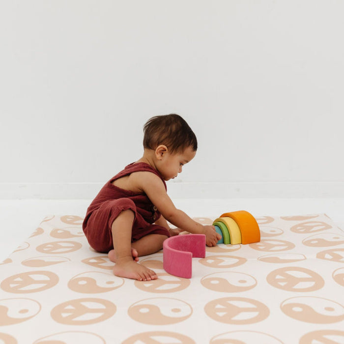 Toki Kids Yin Yang Vegan Leather Mat
