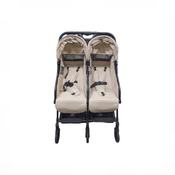 Shop Mompush Lithe Double Stroller, 2026, Khaki at GoodBuy Gear