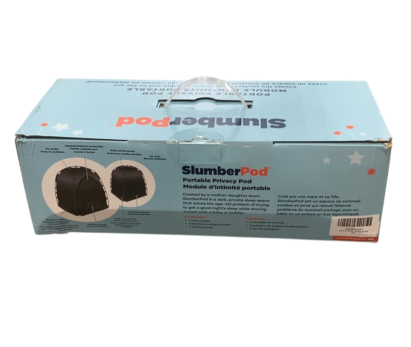 Shop SlumberPod 2.0 Sleep Canopy, Black with Gray at GoodBuy Gear