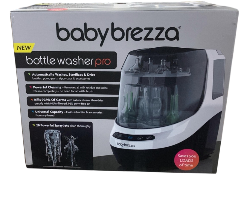 Shop Baby Brezza Bottle Washer Pro, White/Black at GoodBuy Gear