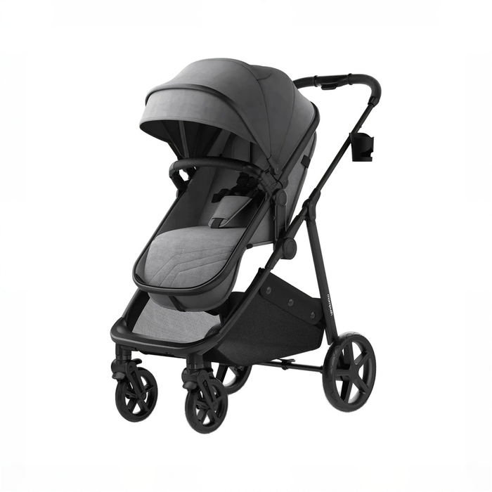 Shop Mompush Wiz Stroller, 2025, Grey at GoodBuy Gear