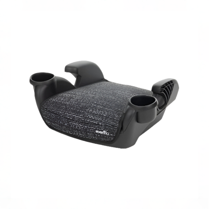 Shop Evenflo GoTime No Back Booster Car Seat, 2025, Static Black at GoodBuy Gear