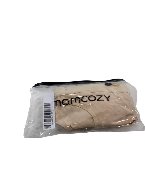 used Momcozy Hands-Free Nursing And Pumping Bra, Small, Beige