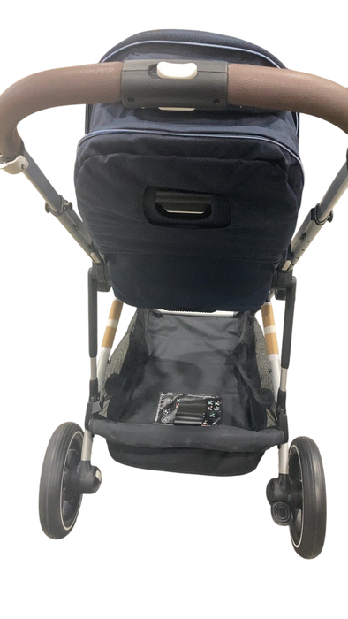Shop DRAFT - Cybex Gazelle S Modular Stroller, 2025, Navy Blue, Silver Frame at GoodBuy Gear
