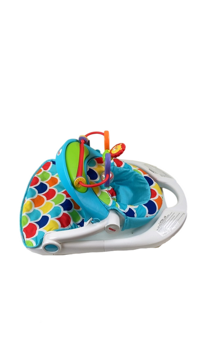 Shop Fisher Price Premium Sit-Me-Up Floor Seat with Toy Tray, Happy Hills at GoodBuy Gear