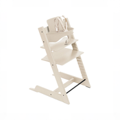 Shop Stokke Tripp Trapp High Chair With Baby Set, 2, Vanilla White at GoodBuy Gear