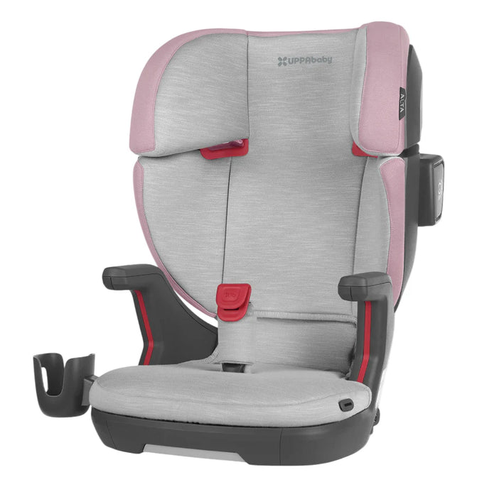 UPPAbaby Alta V2 High Back Booster Seat, 2025, Iris (Grey Mélange/Lavender Accent)