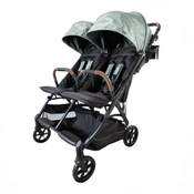 Shop Strolee V2 Double Stroller, 2025, Sage at GoodBuy Gear