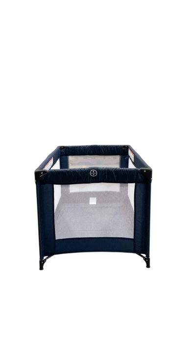 Shop DRAFT - Dream On Me Zazzy Portable Playard with Bassinet, Navy at GoodBuy Gear
