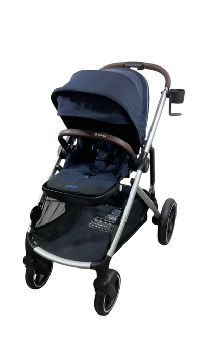 Shop Cybex Gazelle S Modular Stroller, 2022, Ocean Blue, Silver Frame at GoodBuy Gear
