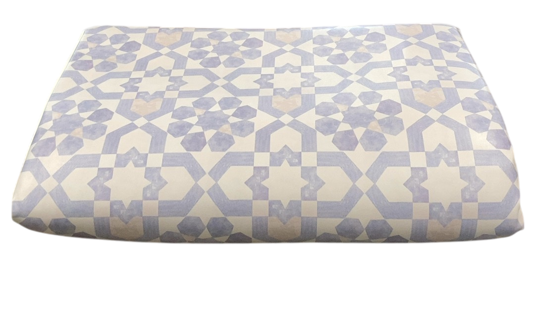 Toki Kids Vegan Leather Mat Mega, Blue Tile