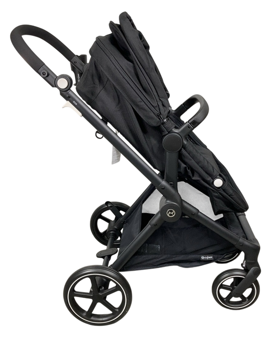 Shop Cybex Eos and Aton G Travel System, 2024, Black, Moon Black at GoodBuy Gear