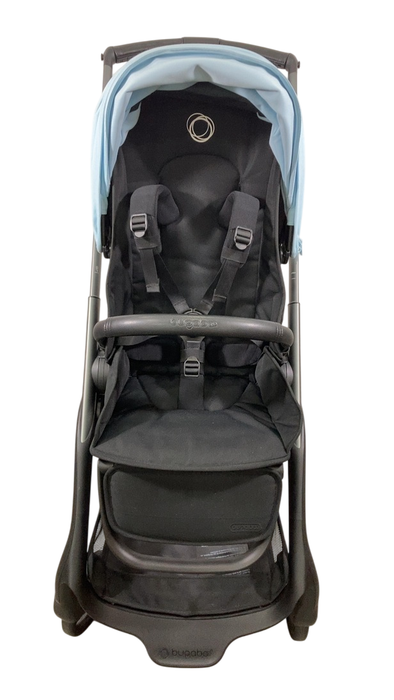 Shop Bugaboo Dragonfly Stroller, 2023, Graphite, Midnight Black, Skyline Blue at GoodBuy Gear