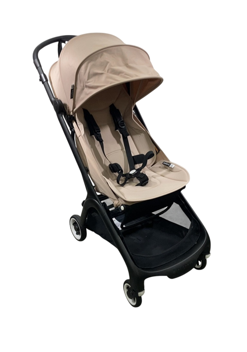 Shop Bugaboo Butterfly Stroller, 2023, Black, Desert Taupe, Desert Taupe at GoodBuy Gear