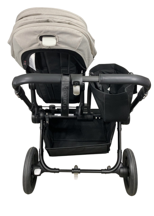 Shop Bugaboo Donkey 5 Mono Stroller, 2024, Black, Midnight Black, Misty White at GoodBuy Gear