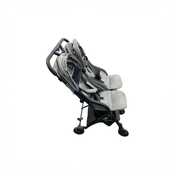 Shop Mompush Lithe Double Stroller, 2026, Grey at GoodBuy Gear