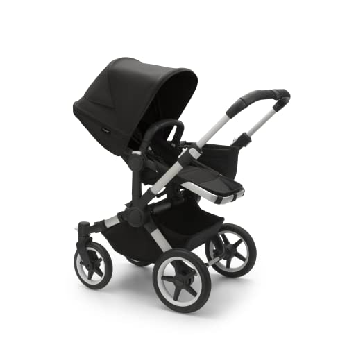 used Bugaboo Donkey 5 Stroller Mono, Midnight Black, Black, 2023