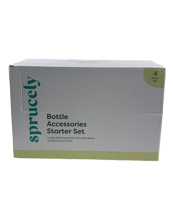 Shop Sprucely Bottle Accessories Starter Set, White/Grey at GoodBuy Gear