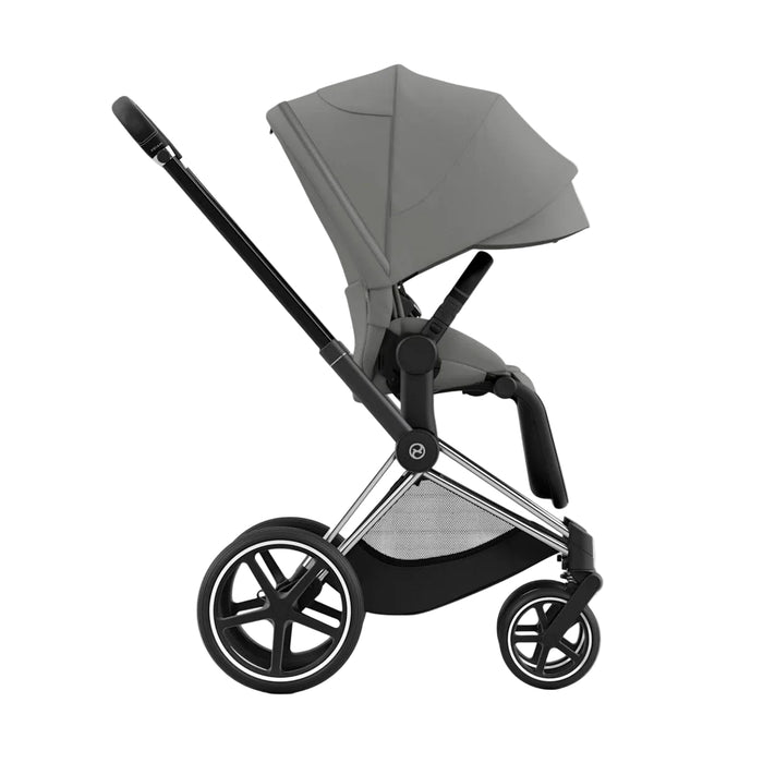 Cybex Priam4 Stroller, Chrome/Black, Mirage Grey, 2024