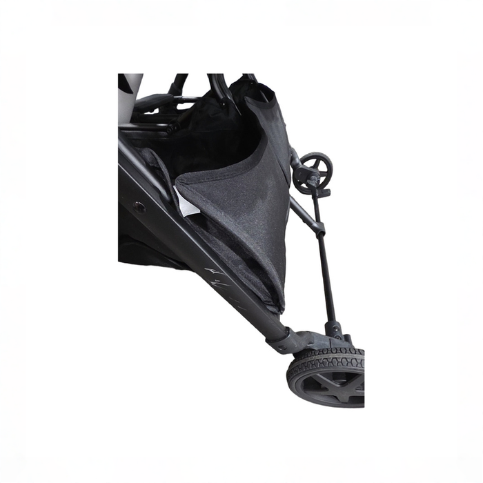 Shop Mompush Lithe Double Stroller, 2026, Black at GoodBuy Gear