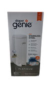 Shop Diaper Genie Platinum Diaper Pail, White at GoodBuy Gear