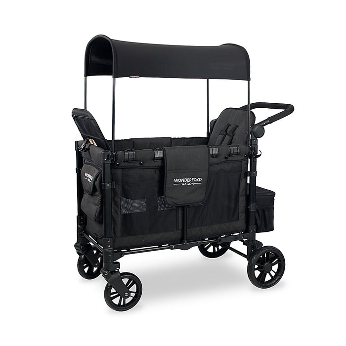 Wonderfold W2 Elite Multifunctional Stroller Wagon, unknown, Volcanic Black