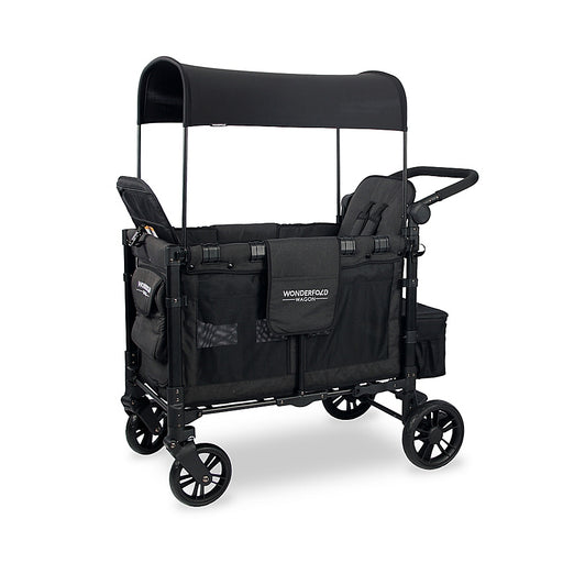 Shop Wonderfold W2 Elite Multifunctional Stroller Wagon, 2025, Volcanic Black at GoodBuy Gear