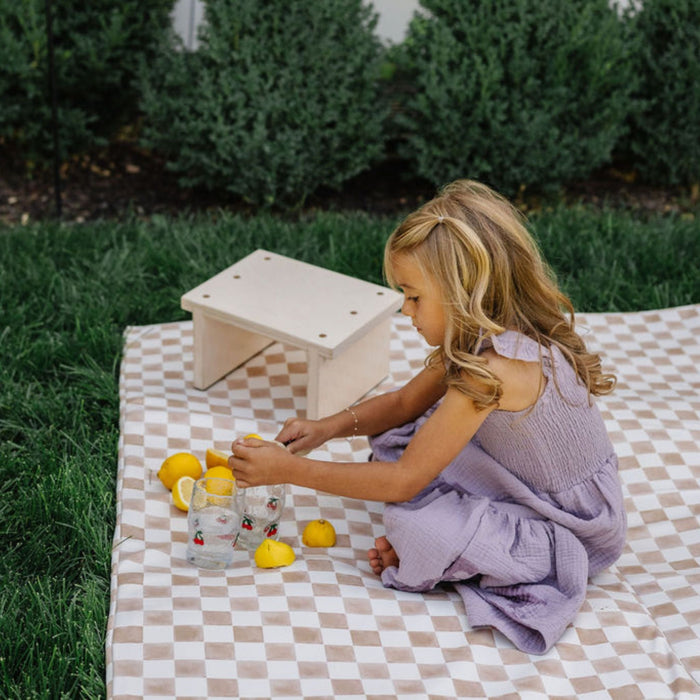 Shop Toki Kids Checker Gumdrop Vegan Leather Mat at GoodBuy Gear