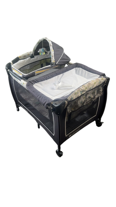 Shop Baby Trend Lil Snooze Deluxe II Nursery Center, Sockorama at GoodBuy Gear