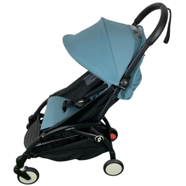 Stokke YOYO3 Complete Stroller, 2024, Aqua, Black