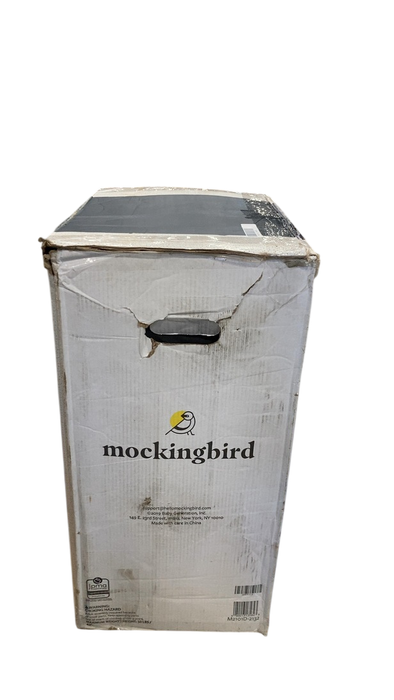 Shop Mockingbird Single to Double 2.0 Stroller, 2025, Silver With Penny Leather, Sky, Watercolor Drops at GoodBuy Gear