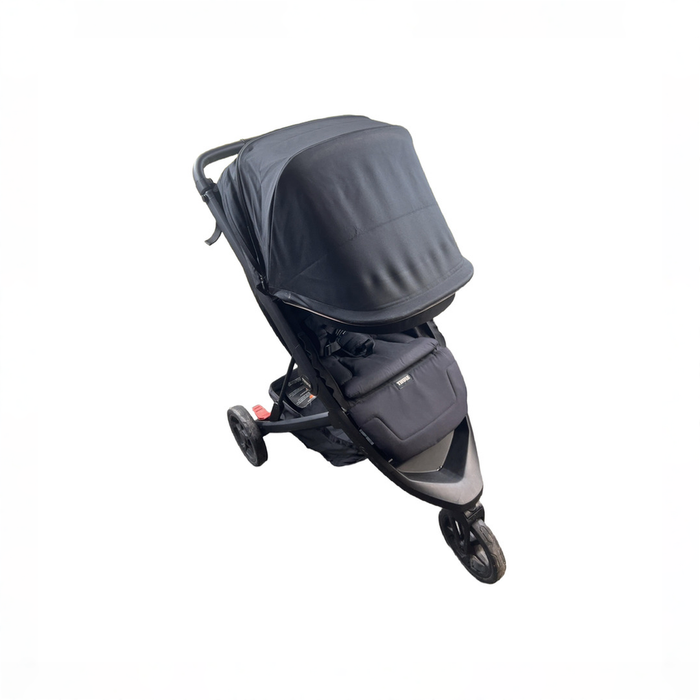 Shop DRAFT - Thule Spring Stroller, 2020, Black, Midnight Black at GoodBuy Gear